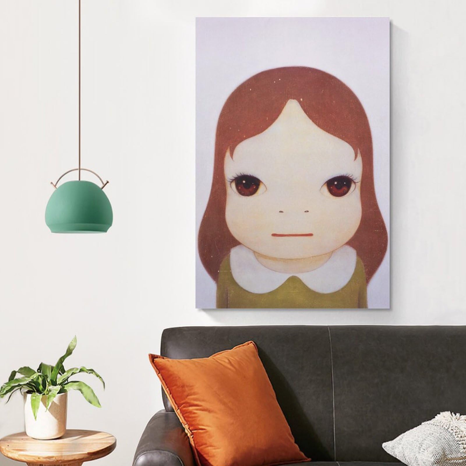 Amazon.co.jp: 奈良美智《Cosmic Girl – Eyes Wide Open》ポスター